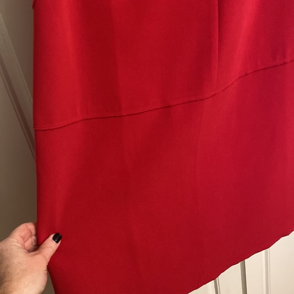 Red drop waist shift dress - Picture 3 of 3